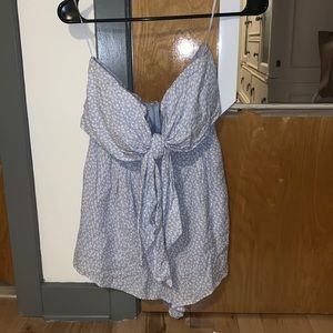 fromt tie romper